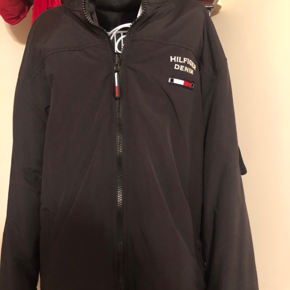 Just in SALE Mens Tommy Hilfiger Reversible Coat - Picture 5 of 9